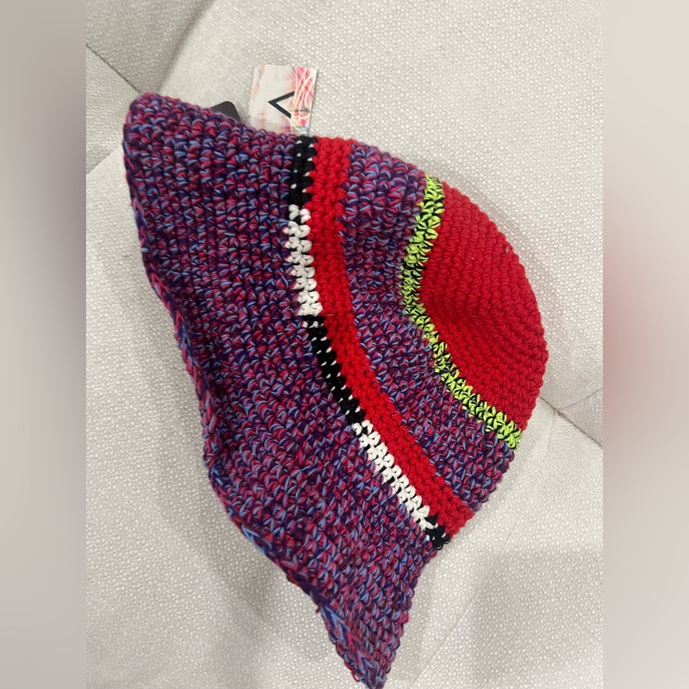 Colorful Crochet Hat bucket hat